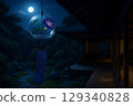 夏日夜晚的風鈴 129340828