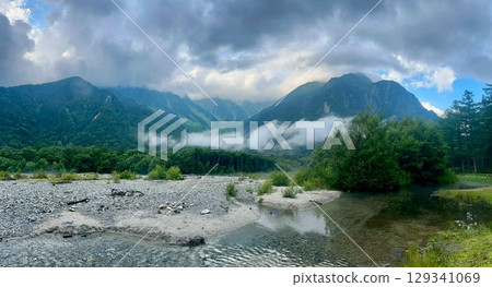 Summer mountain 129341069
