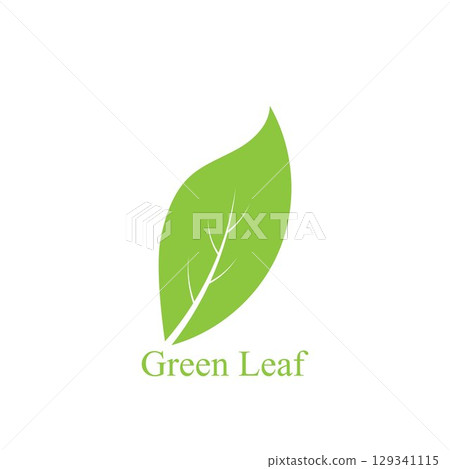 Logos of green Tree leaf ecology nature element vector 129341115