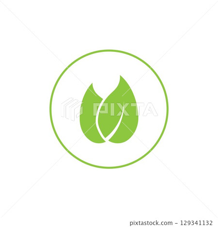 Logos of green Tree leaf ecology nature element vector Logos of green Tree leaf ecology nature element vector 129341132