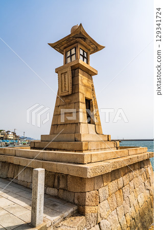 《廣島縣》夜燈/富之浦港 129341724