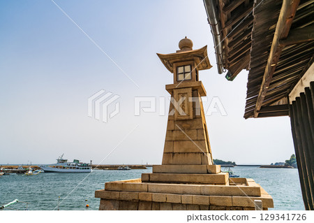 《廣島縣》夜燈/富之浦港 129341726