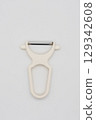 Peeler on white background 129342608