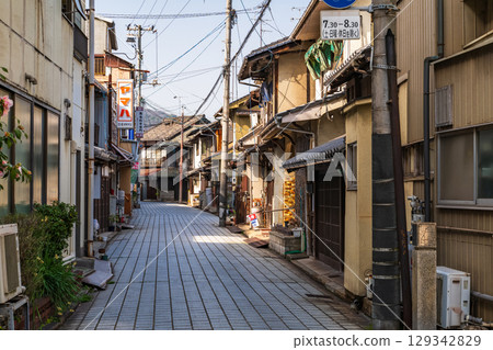Hiroshima Prefecture: The Alleys of Tomonoura: The Original Japanese Style 129342829