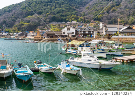 《Hiroshima Prefecture》Tomonoura/Original scenery of Japan 《Hiroshima Prefecture》Tomonoura/Original scenery of Japan 129343284