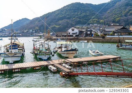 《Hiroshima Prefecture》Tomonoura/Original scenery of Japan 129343301