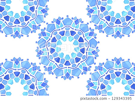 Blue and light blue mandala wallpaper Blue and light blue mandala wallpaper 129343395