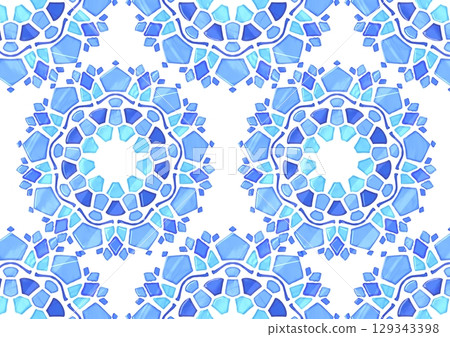 Blue and light blue mandala wallpaper Blue and light blue mandala wallpaper 129343398