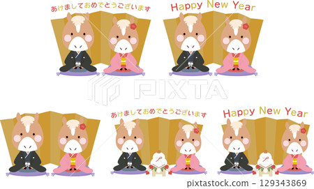 馬年插畫集2 馬年插畫集2 129343869