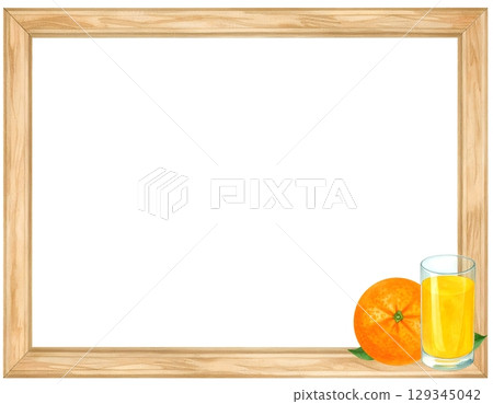 令人眼花繚亂的柑橘和新鮮果汁 129345042