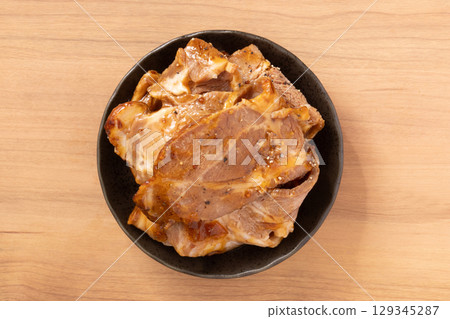 蜜烤豬肉（北海道志原豬肉） 129345287