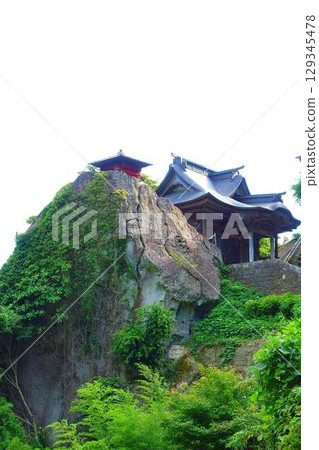 Risshakuji Temple, Yamadera Temple, Sutra Hall, Kaisan Hall, Godaido Hall 129345478