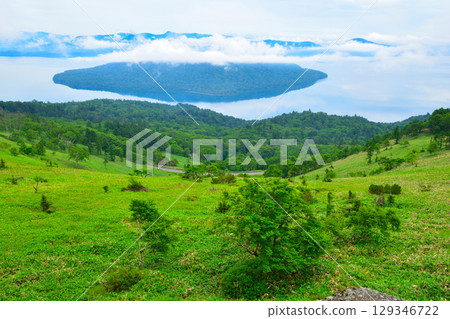 Bihoro Pass Lake Kussharo 129346722