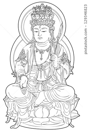 Eleven faces Kannon 129346823