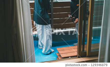 Balcony renovation 129346879