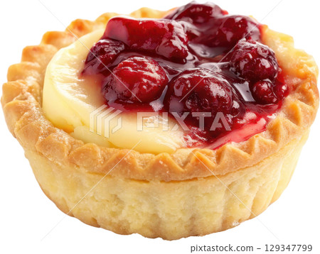 Autumn cranberry and Brie Puff Tart 129347799