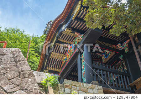 竹生島寶嚴寺的國寶唐門 竹生島寶嚴寺的國寶唐門 129347904