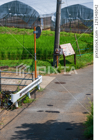 寂坊橋、鶴卷、北屋的田園風光 寂坊橋、鶴卷、北屋的田園風光 129348042