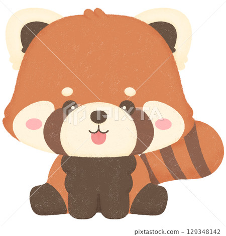 Red panda 129348142
