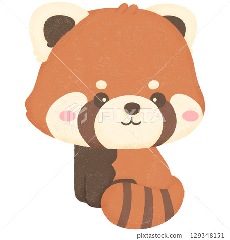 Red panda 129348151