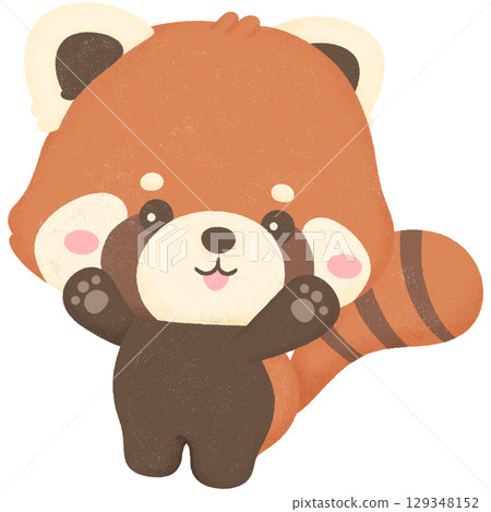 Red panda 129348152