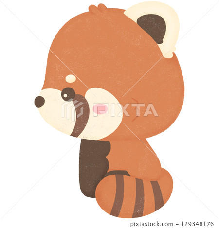 Red panda 129348176