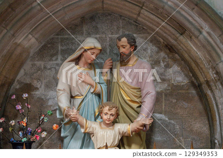 Saint-pol-de-Leon cathedral, brittany, france 129349353