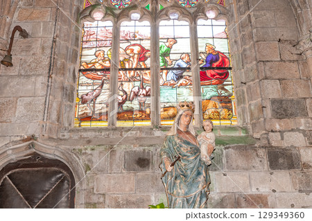 Saint-pol-de-Leon cathedral, brittany, france 129349360