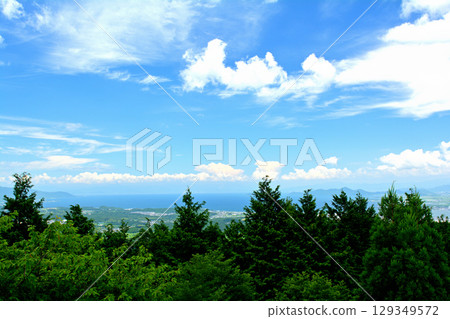 Mount Hiei and Lake Biwa Mount Hiei and Lake Biwa 129349572