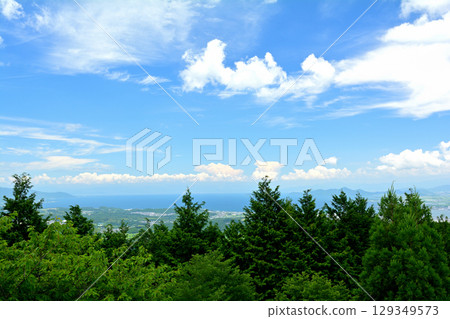 Mount Hiei and Lake Biwa Mount Hiei and Lake Biwa 129349573