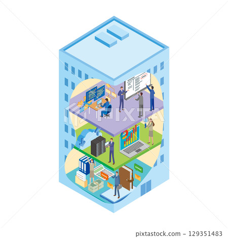 在公司工作的人 在公司工作的人 129351483