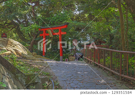 Black Dragon Hall of Hogonji Temple on Chikubushima Island Black Dragon Hall of Hogonji Temple on Chikubushima Island 129351584