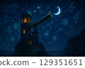 Fantastic illustration 129351651