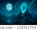 Fantastic illustration 129351759
