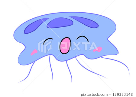 多彩的水母 多彩的水母 129353148