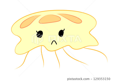 Colorful jellyfish 129353150