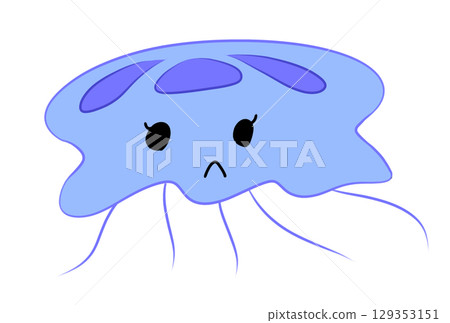 多彩的水母 129353151