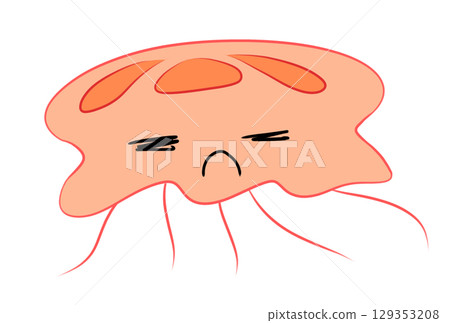 多彩的水母 129353208