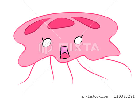 Colorful jellyfish Colorful jellyfish 129353281