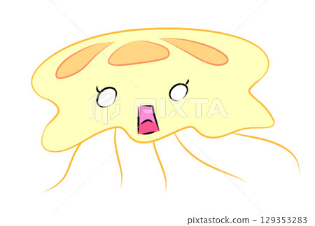 Colorful jellyfish Colorful jellyfish 129353283