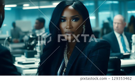 Professional business people working in office Professional business people working in office 129353462