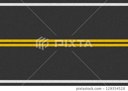 asphalt road for transport with markings vector illustration 129354528