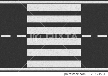 asphalt road for transport with markings vector illustration 129354531