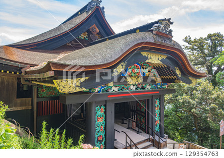 竹生島法嚴寺 國寶唐門 129354763