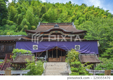 Chikubushima Hogonji Temple National Treasure Main Hall 129355470