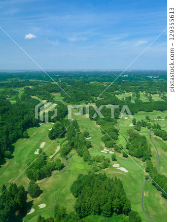 高爾夫球場的鳥瞰圖 129355613