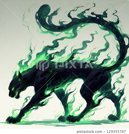 Mysterious Black Panther 129355787