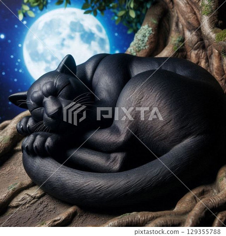 Mysterious Black Panther 129355788