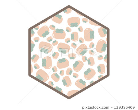 牡蠣六角形框架 129356409