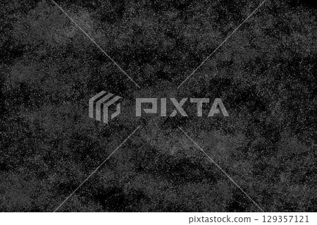 Grainy grunge texture (black background) | Processing material for screen compositing 129357121